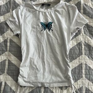 SHEIN butterfly shirt